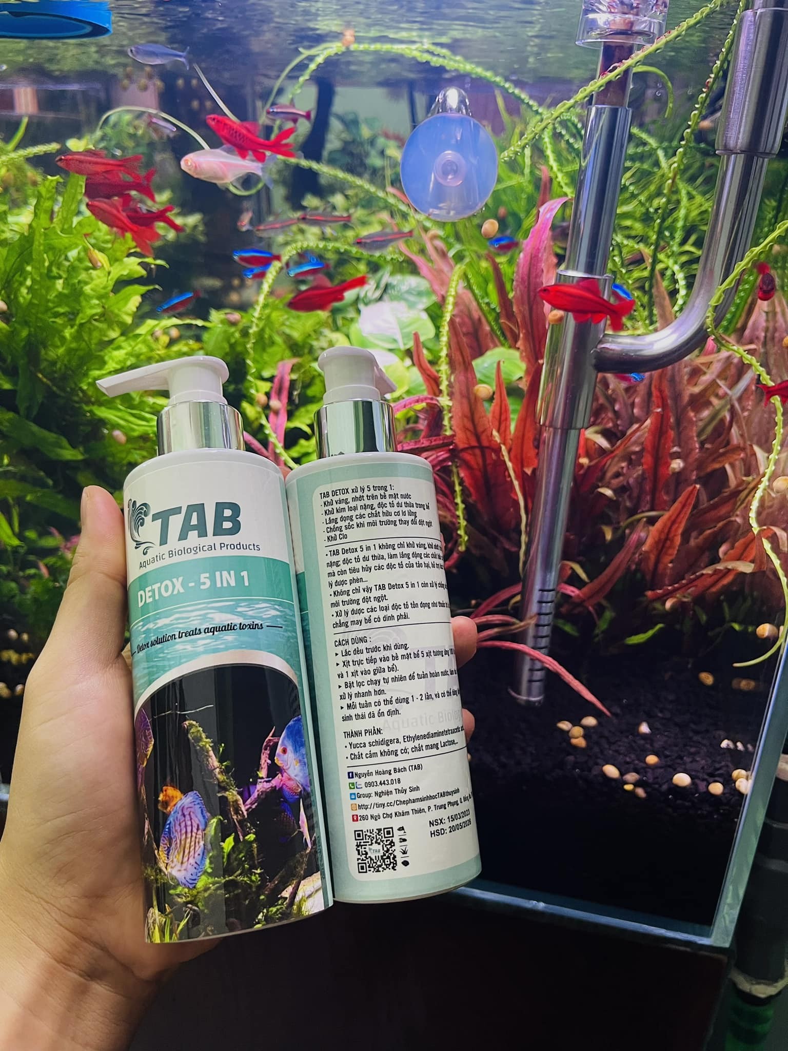 TAB Detox 5in1 - Khử độc tố và kim loại nặng trong nước